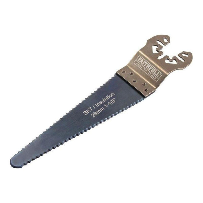 Faithfull SK7 Wavy Edge Insulation Cutter Blade 100mm Faithfull - Town Tools