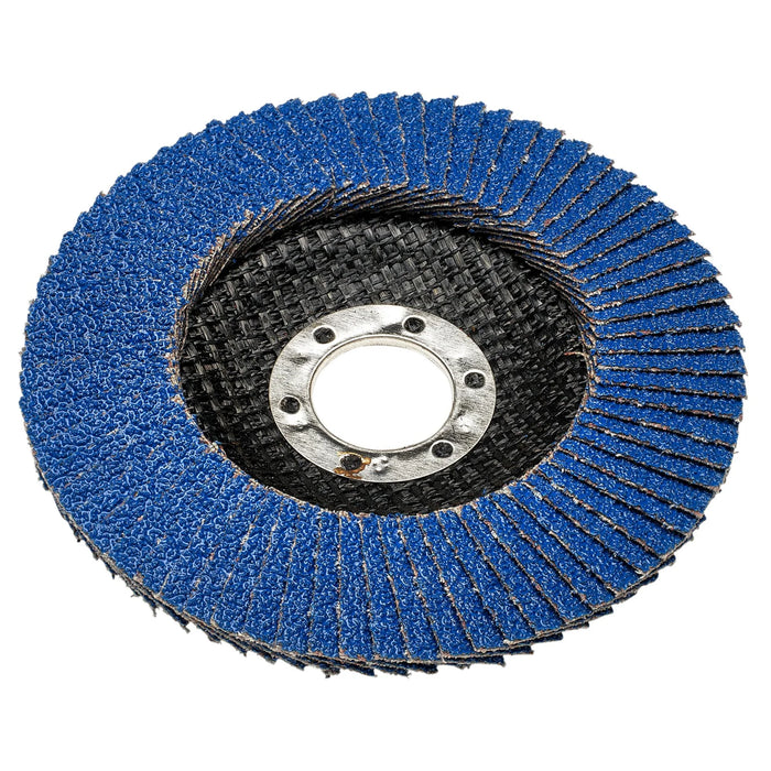 Draper Zirconium Oxide Flap Disc, 115 x 22.23mm, 40 Grit - FDZ115