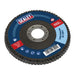 Sealey Flap Disc Zirconium115mm22mm Bore 40Grit FD11540 Sealey - Town Tools 