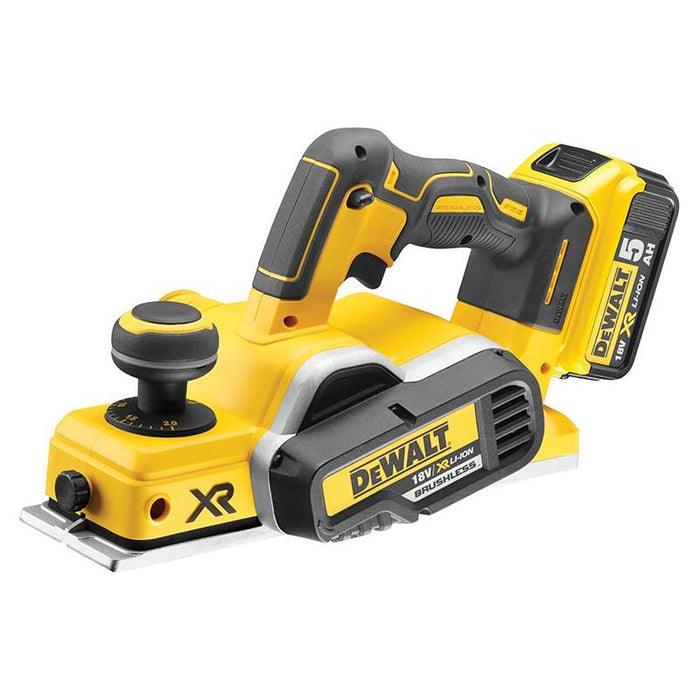 Dewalt Power Tools DCP580P2 XR Brushless Planer 18V 2 x 5.0Ah Li-ion DeWALT Power Tools - Town Tools