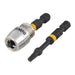 Dewalt Power Tools Impact Torsion Bits TX0 x 50mm (x2) and Magnetic Screwlock Sleeve DeWALT Power Tools - Town Tools