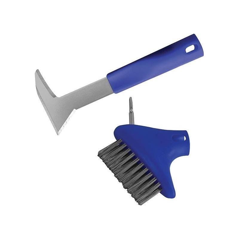 Faithfull Auto-Lock Patio Steel Brush & Weeder Faithfull - Town Tools