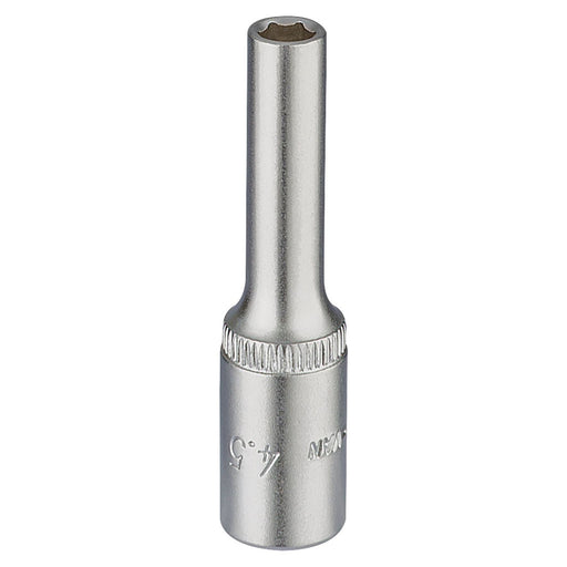 Draper Elora Deep Socket, 1/4" Sq. Dr., 4.5mm 58722 Draper - Town Tools 