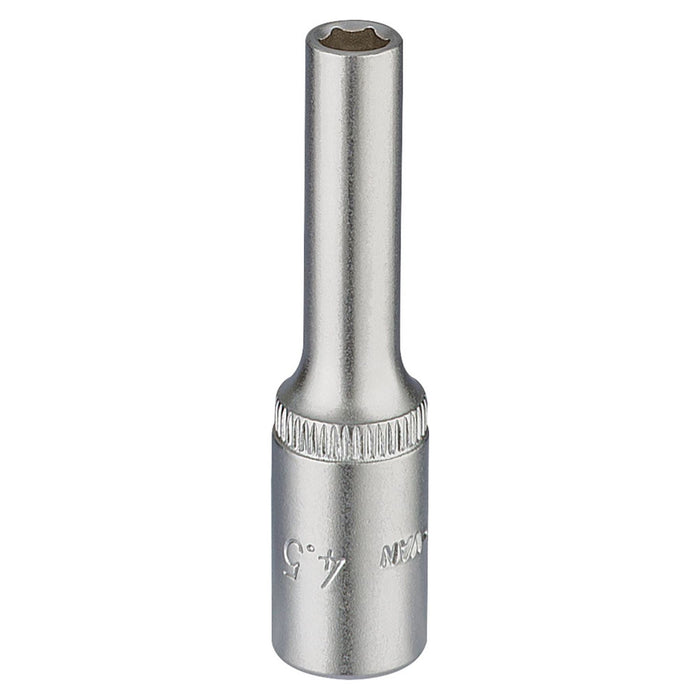 Draper Elora Deep Socket, 1/4" Sq. Dr., 4.5mm 58722 Draper - Town Tools 