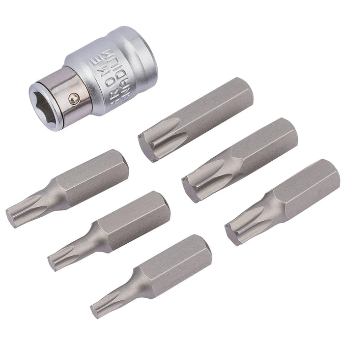 Draper Expert TX-STAR® Bit and Bit Holder Set, 3/8" Sq. Dr. (7 Piece) - 4404B