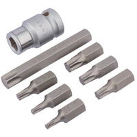 Draper Expert TX-STAR® Bit Set, 1/2" Sq. Dr. (8 Piece) - 3404/B