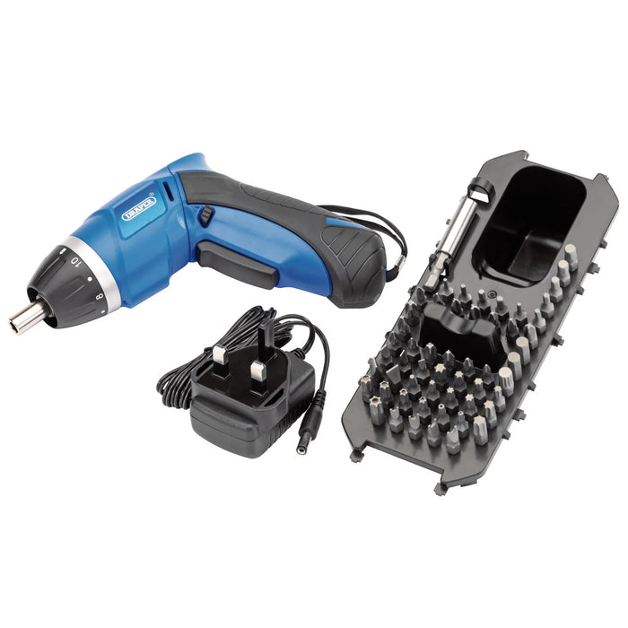 Draper 3.6V Cordless Li-ion Screwdriver Kit - CD36LIASF