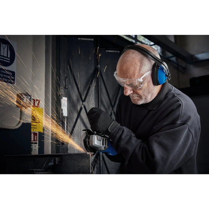 230V Draper Expert Angle Grinder, 115mm, 850W - AG850
