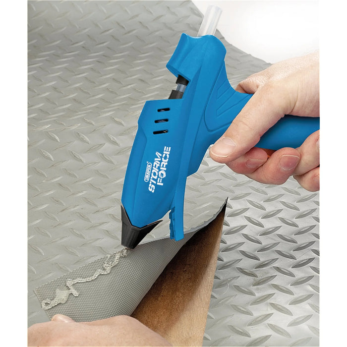 230V Draper Storm Force® Glue Gun, 100W, 6 x Glue Sticks - PT65SF
