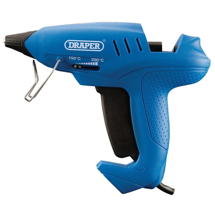 Draper Variable Heat Glue Gun, 400W, 6 x Glue Sticks - PT65KD