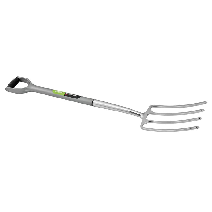 Draper Stainless Steel Garden Fork with Soft Grip Handle - 307EH/I