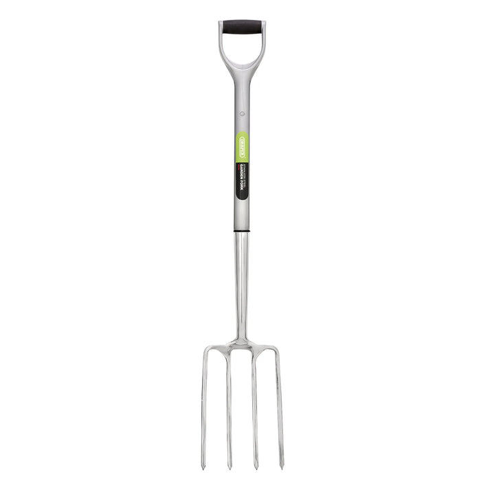 Draper Stainless Steel Garden Fork with Soft Grip Handle - 307EH/I