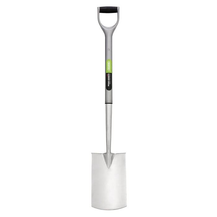 Draper Stainless Steel Soft Grip Garden Spade - 721EH/I