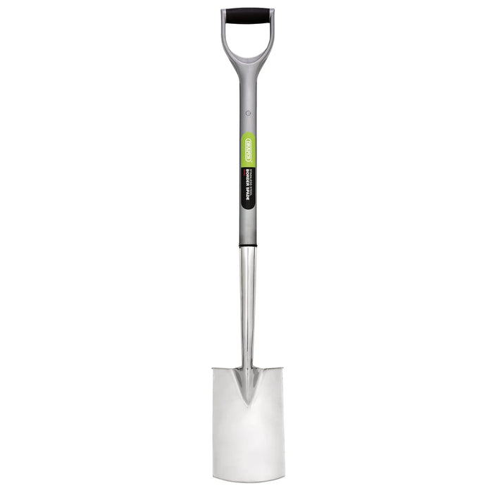 Draper Stainless Steel Soft Grip Border Spade - 720EH/I