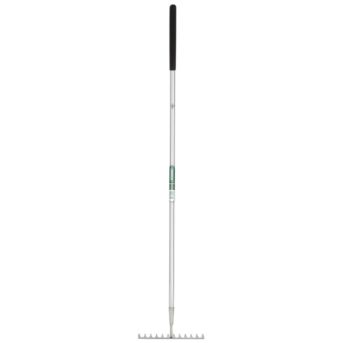 Draper Stainless Steel Soft Grip Garden Rake - 6104SG/I