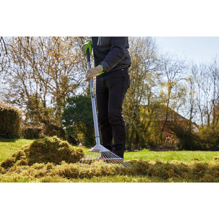 Draper Stainless Steel Soft Grip Lawn Rake - 6106SG/I