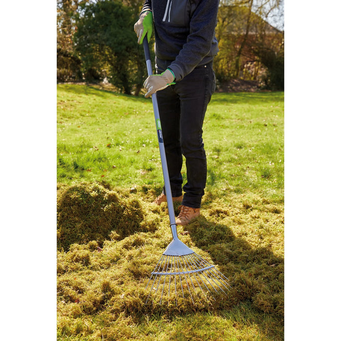 Draper Stainless Steel Soft Grip Lawn Rake - 6106SG/I
