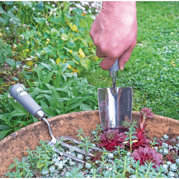 Draper Stainless Steel Hand Fork and Trowel Set (2 Piece) - GSFT2/I