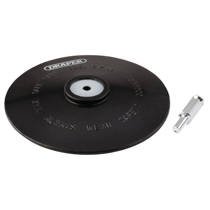 Draper Rubber Backing Disc, 125mm - D5B