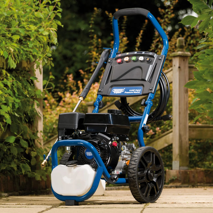 Draper Expert Petrol Pressure Washer, 6.5HP - PPW650