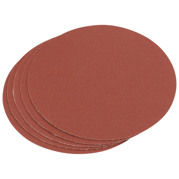 Draper Aluminium Oxide Sanding Discs, 150mm, 60 Grit (Pack of 5) - SD6C