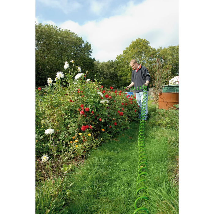 Draper Recoil Hose with Spray Gun and Tap Connector, 30m - GCH2DD