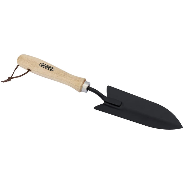 Draper Carbon Steel Transplanting Trowel with Hardwood Handle - GCSTTDD