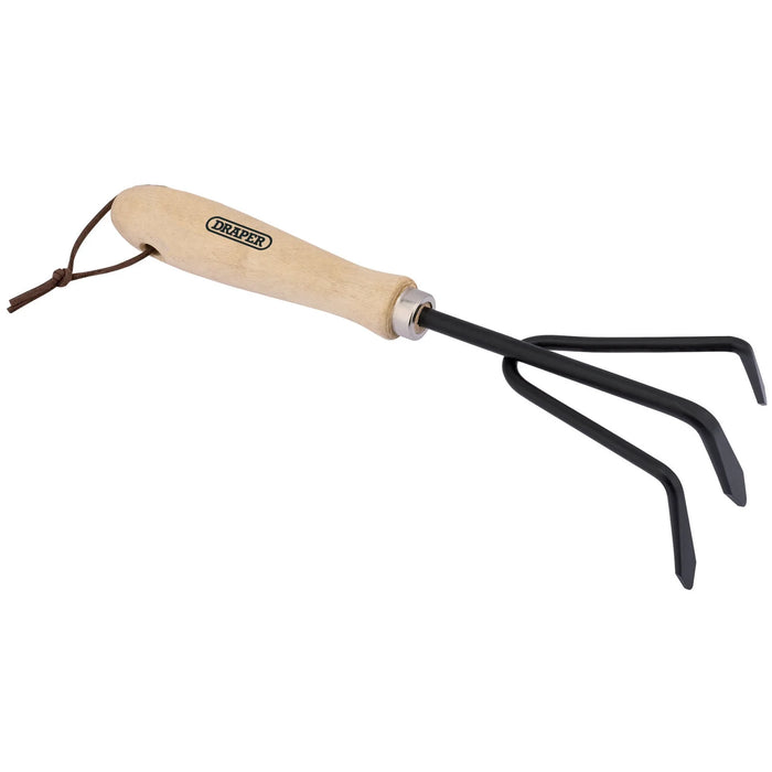 Draper Carbon Steel Hand Fork, Cultivator and Trowel with Hardwood Handles