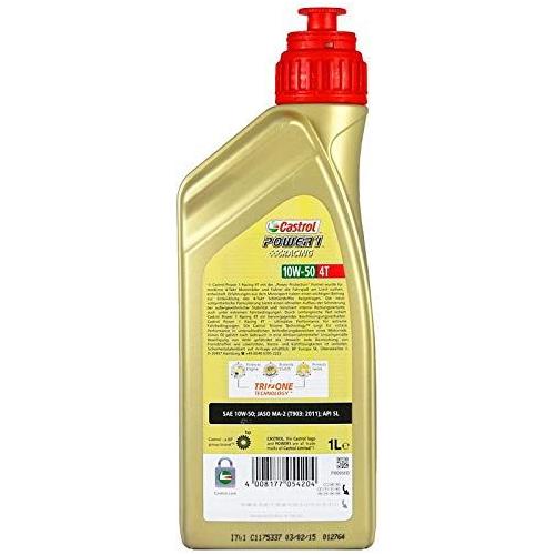 Castrol Power 1 Racing 4T - 4 Stroke - 10W-50 - Fully Synthetic - 1 Litre Castrol - Town Tools 