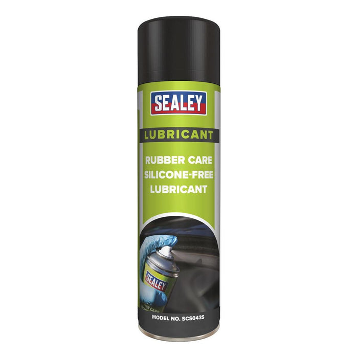 Sealey Rubber Care Silicone-Free Lubricant 500ml SCS043S Sealey - Town Tools 