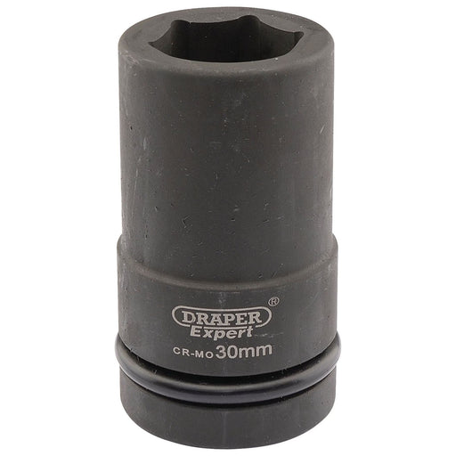 Draper Expert HI-TORQ 6 Point Deep Impact Socket, 1" Sq. Dr., 30mm Draper - Town Tools 