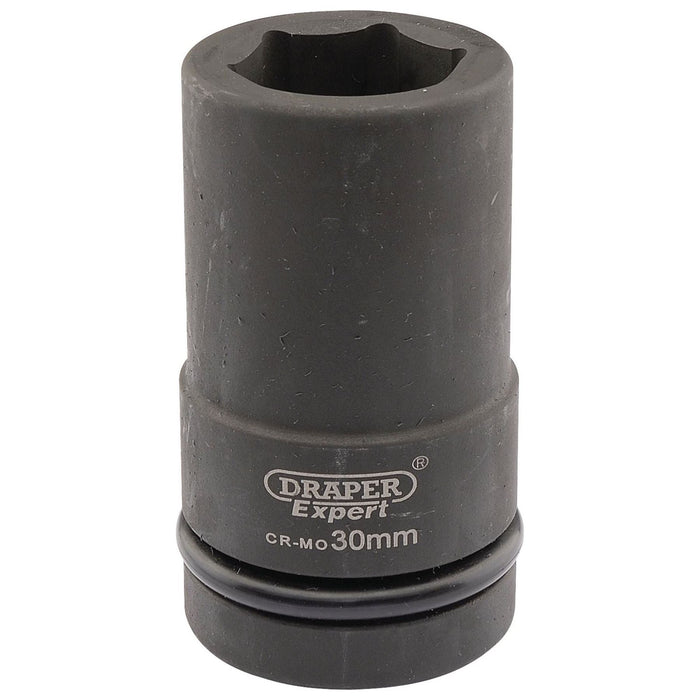 Draper Expert HI-TORQ 6 Point Deep Impact Socket, 1" Sq. Dr., 30mm Draper - Town Tools 