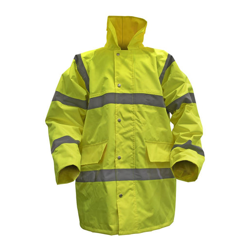 Worksafe Worksafe Hi-Vis Yellow Jacket with Quilted Lining - Large 806L Worksafe - Town Tools 