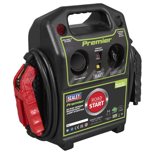 Sealey Premier 12/24V Premier RoadStart Jump Starter 5000A PRS5000 Sealey Premier - Town Tools 