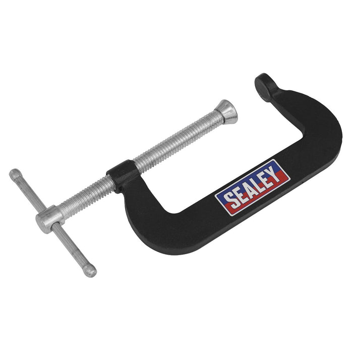 Sealey Junior C-Clamp Set 76mm x 35mm 4pc GCC02 Sealey - Town Tools 