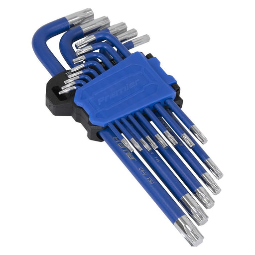 Sealey Premier Premier Long Anti-Slip TRX-Star* Key Set 13pc AK71650 Sealey Premier - Town Tools 