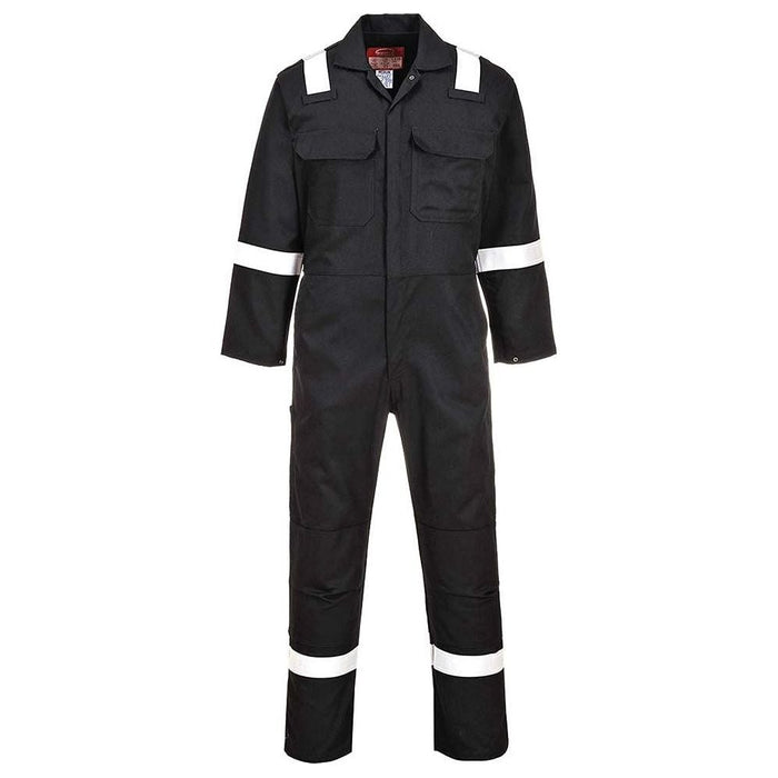 Portwest Bizweld Iona Flame Resistant Coverall - Black - 3XL Portwest - Town Tools 