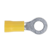 Sealey Easy-Entry Ring Termina l6.4mm (1/4") Yellow Pack of 100 YT19
