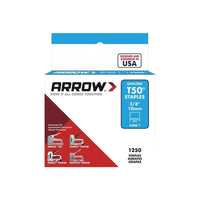 Arrow T50 Staples 10mm (3/8in) (Box 1250)
