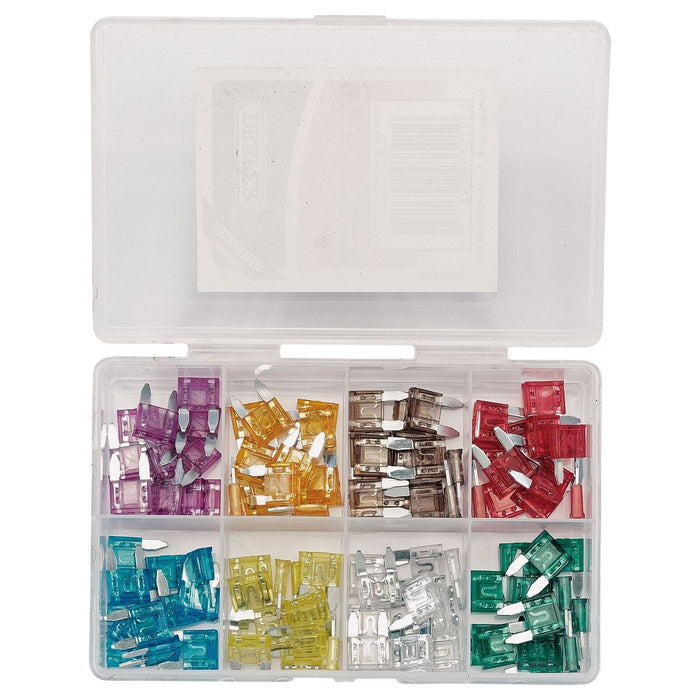 Draper Mini Automotive Plug-In Fuse Assortment (100 Piece) 24311 Draper - Town Tools 