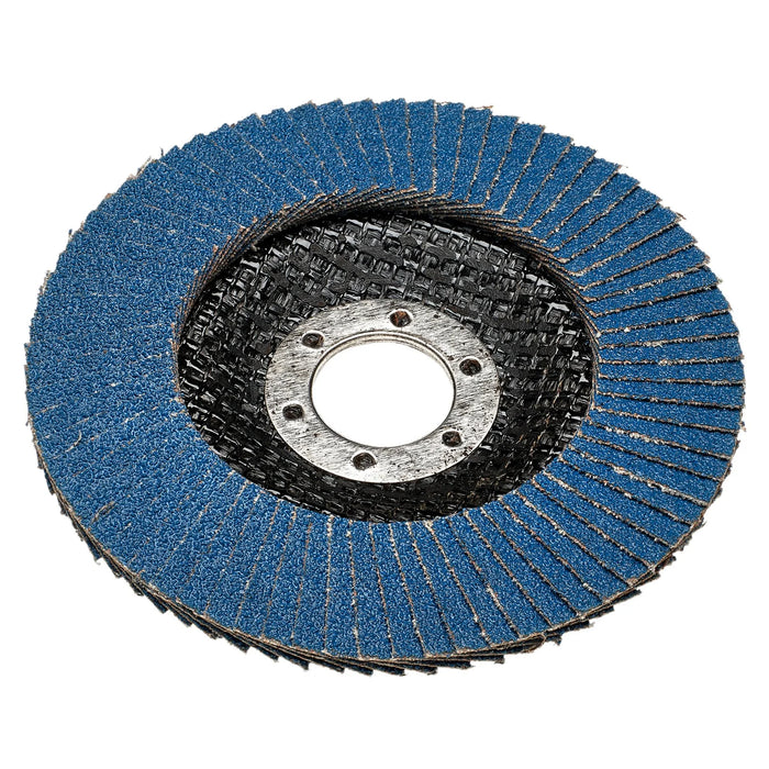 Draper Zirconium Oxide Flap Disc, 115 x 22.23mm, 80 Grit - FDZ115