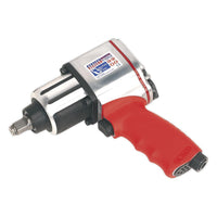 Sealey Air Impact Wrench 1/2"Sq Drive Twin Hammer GSA02