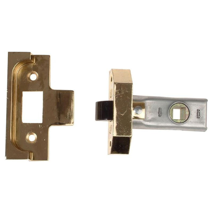 Union Rebated Tubular Mortice Latch 2650 Electro Brass 63mm 2.5in UNION - Town Tools