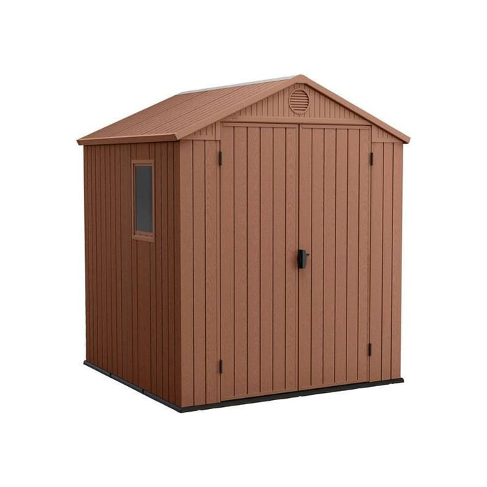 Keter Darwin Shed Brown 6 x 6ft Keter - Town Tools