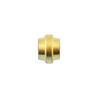 Connect Brass Olive Stepped 3/16" 100pc 31170