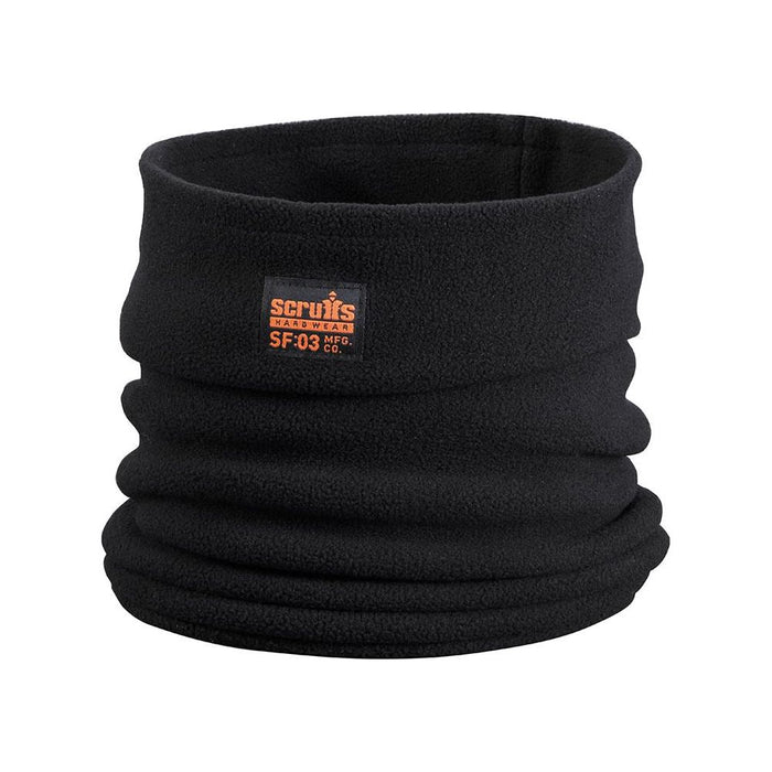 Scruffs Fleece Neckwarmer Black One Size Scruffs - Town Tools 