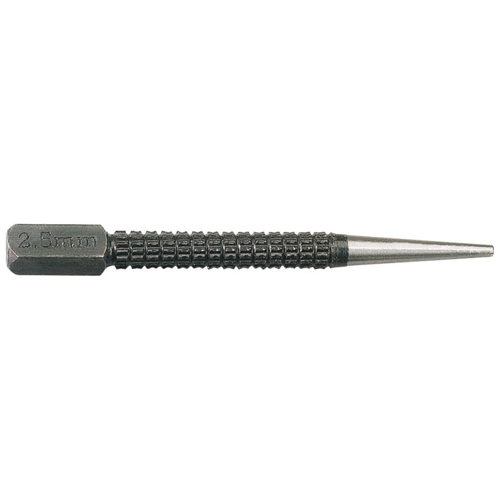 Draper Cupped Nailset, 2.5 x 100mm - 622