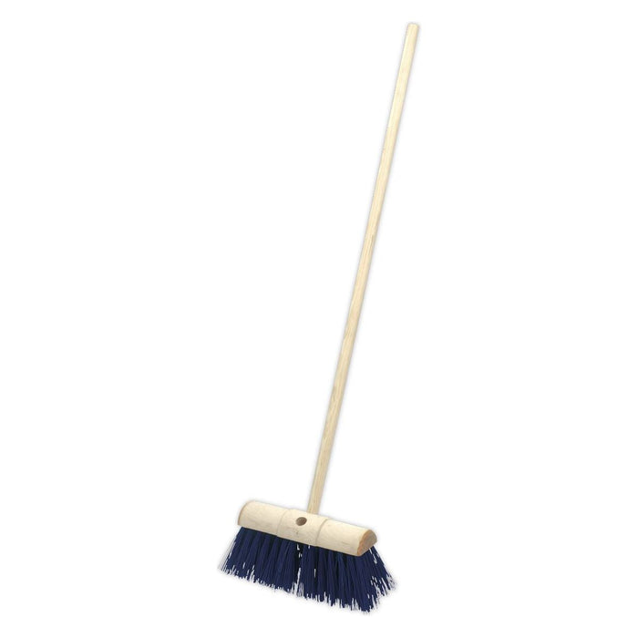 Sealey Yard Broom 13"(325mm) Stiff/Hard Bristle BM13H Sealey - Town Tools 