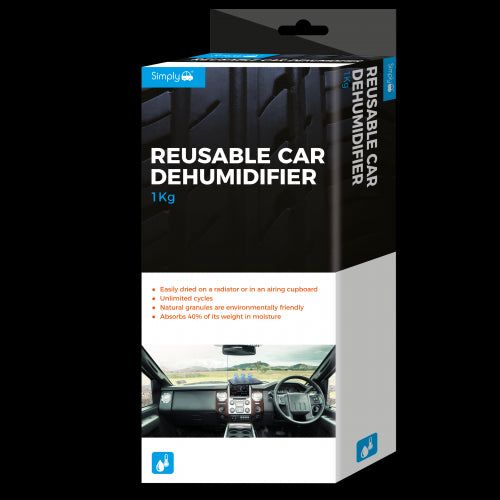 1kg Reusable Car Dehumidifier for Condensation Moisture Damp Absorb Silica Gel Simply - Town Tools 