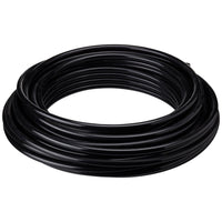 Tool Connection Semi Rigid Black Nylon Tubing 12.7mm OD 30m 30924